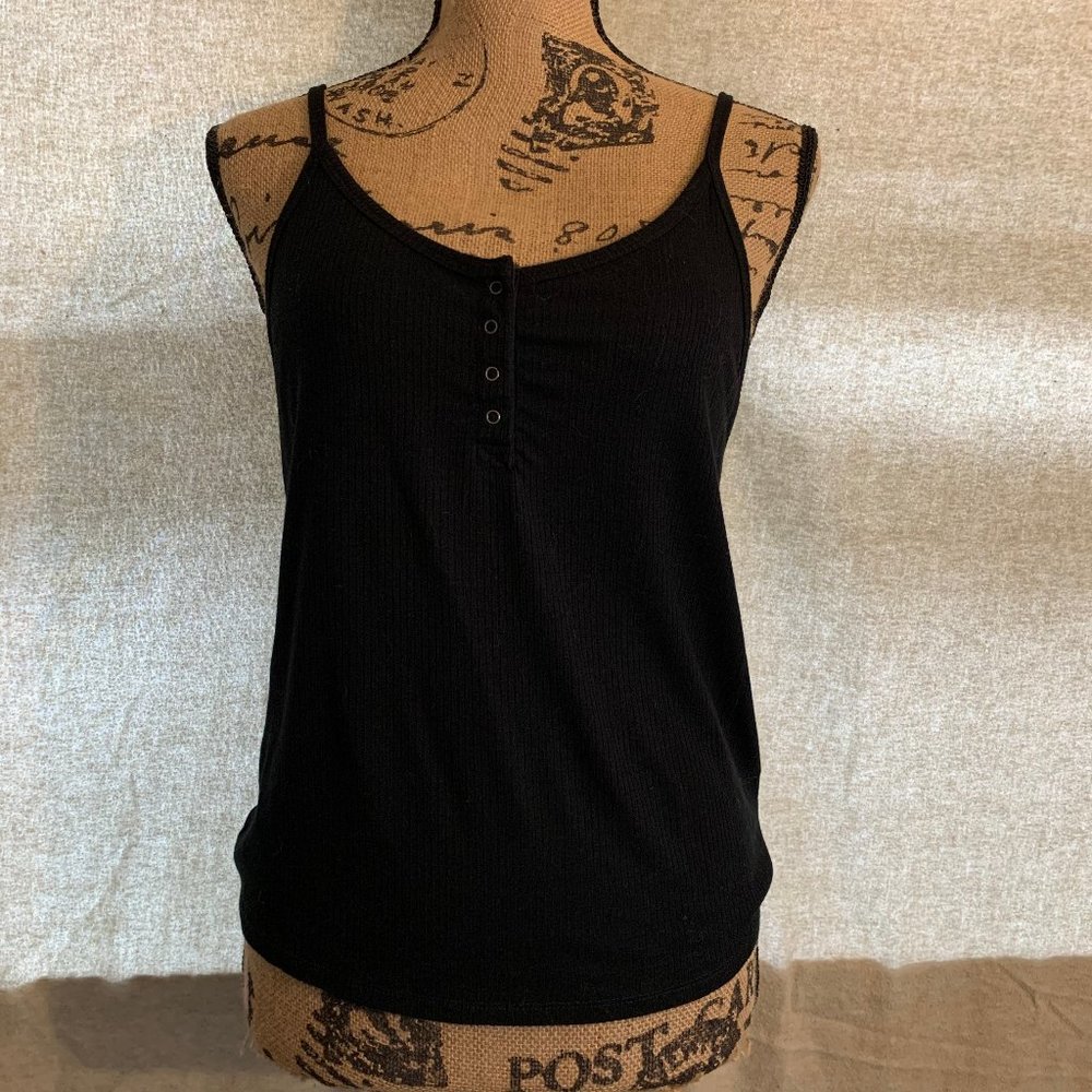Mossimo Crop Top Cami with Buttons